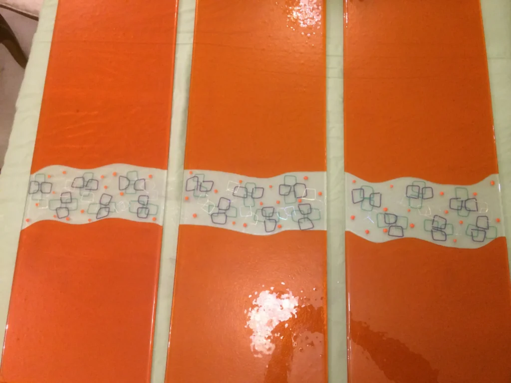 Moore Blatch Art Piece before going on the wall