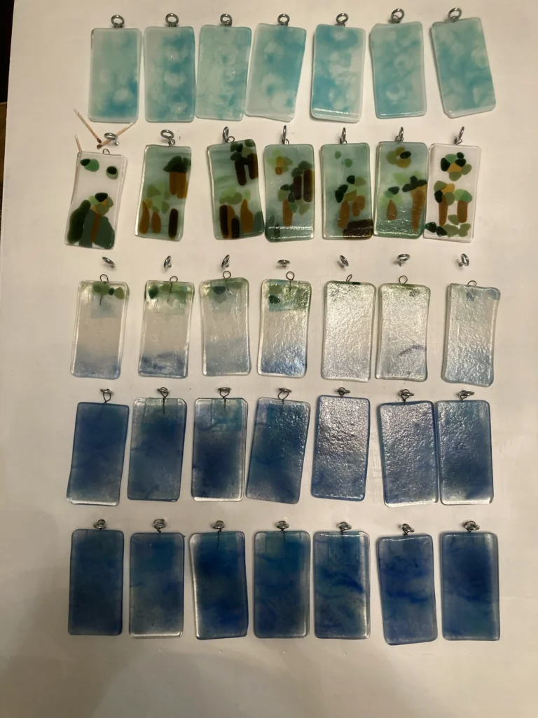 Rising Tides completed artwork piece.